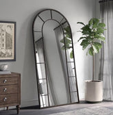 Window Arch Mirror black.